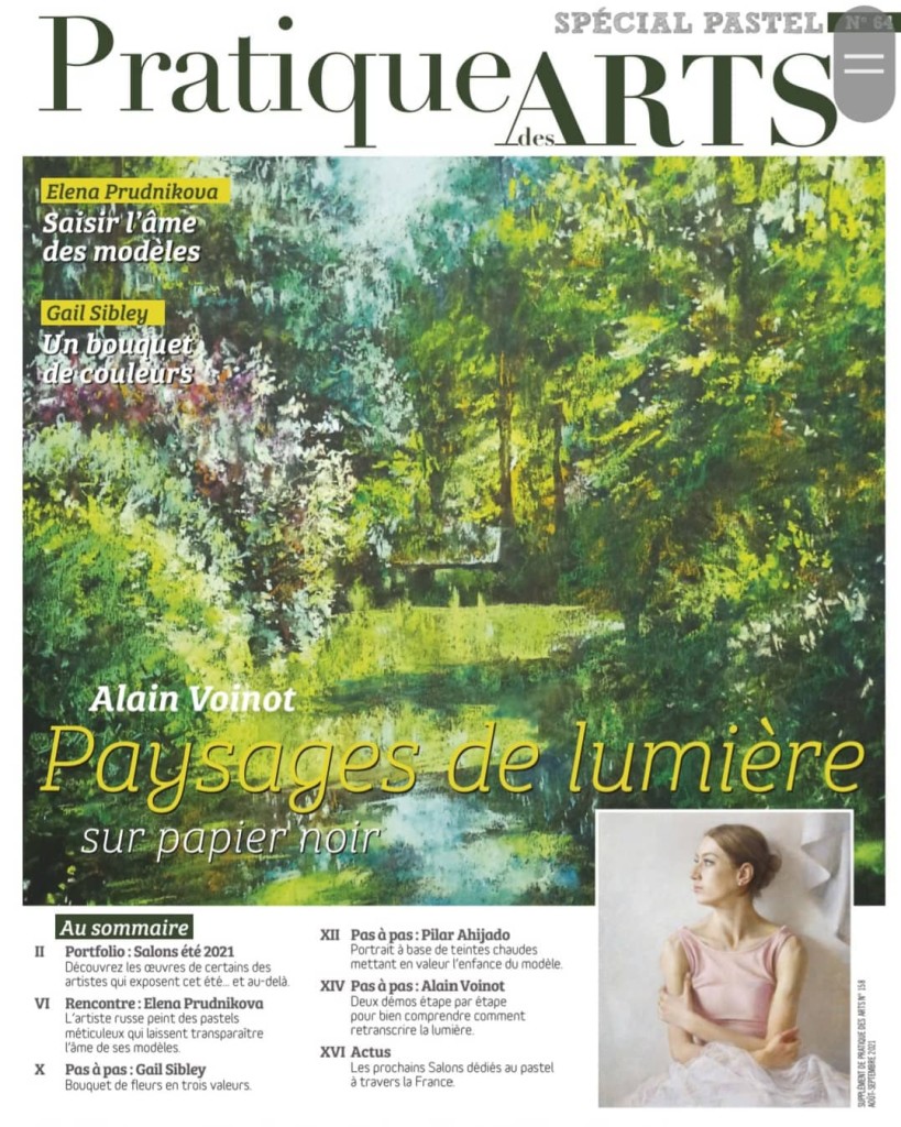 Статья-интервью во французском журнале Pratique des Arts - 1